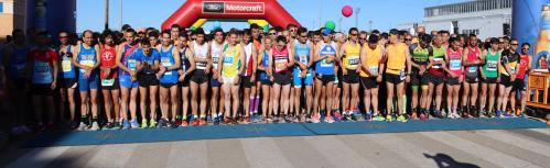 Salida de la Carrera Popular de Manzanares en 2019