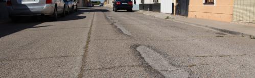 Obras en las calles Misericordia y Lope de Vega