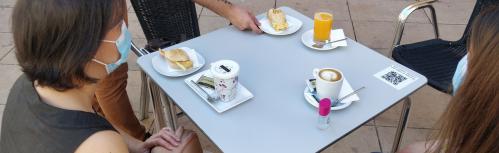 Terraza de bar