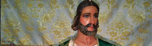 La talla de San Judas Tadeo es obra de Alfonso Fiérrez