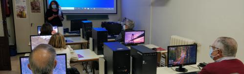 Clases de informática en la UP