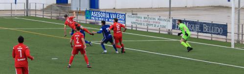 Momento del penalti de Gio sobre De Haro