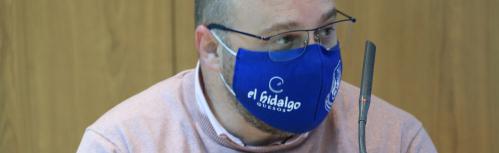 Manolo del Salto, presidente del Manzanares FS Quesos El Hidalgo