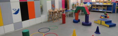 Interior de la Escuela Infantil Municipal