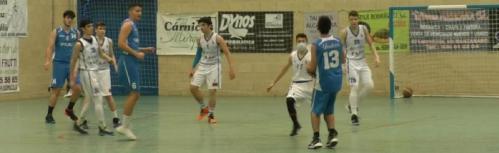 CB Opticalia Manzanares juvenil en un partido de esta temporada