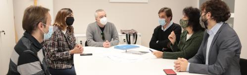 Reunión de técnicos municipales y de la ONCE