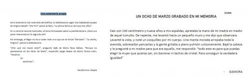 III Certamen Nacional de Microrrelatos '100 palabras para la Igualdad'