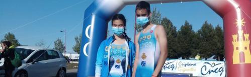 Angélica del Olmo y Alonso Taviro