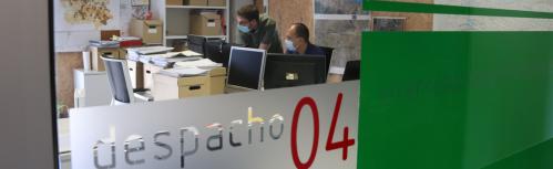 Despacho en el Vivero de Empresas