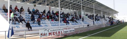 Grada del José Camacho el pasado domingo