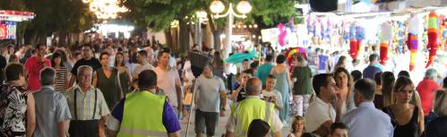 Recinto ferial de Manzanares en julio de 2019