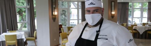José Luis Adán, cocinero del Parador de Manzanares
