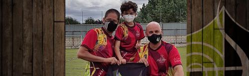 Arqueros del CD Manzarco en el Campeonato de Castilla-La Mancha de arco tradicional y desnudo al aire libre 2021