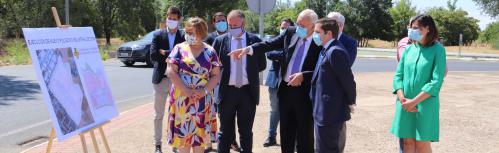 Visita consejero de Fomento Sector 5