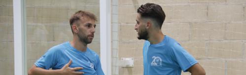 Álvaro y Álex Fuentes (Manzanares FS)