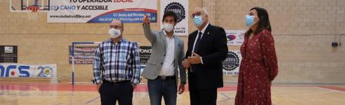 Nueva pista pabellón Antonio Caba