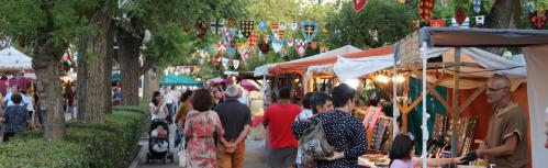 Imagen de archivo mercadillo medieval 2019