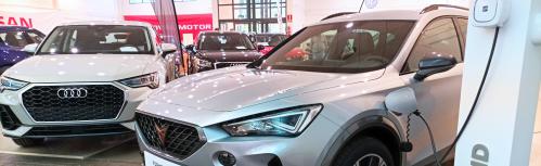 Interior del X Salón del Automóvil