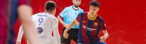 Barça B-Manzanares FS Quesos El Hidalgo (temporada 2020-21)