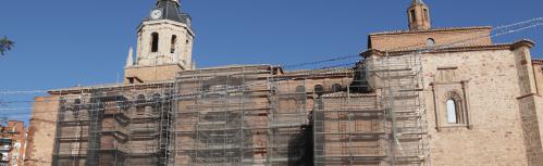 Obras de la iglesia de Nuestra Señora de la Asunción