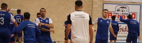 Entrenamiento del Manzanares FS Quesos El Hidalgo