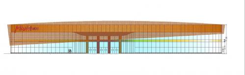 Planos del proyecto del nuevo pabellón polideportivo