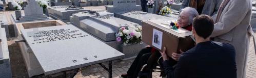 Inhumación Francisco Martín-Carnerero. Imagen: Óscar Rodríguez - ARMH