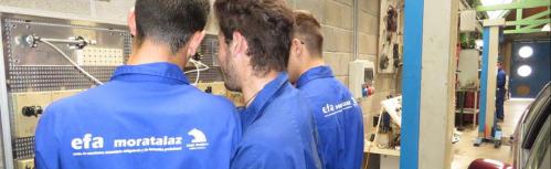 Alumnos de FP de EFA Moratalaz