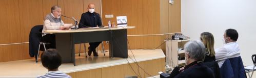 Manuel Gallego (d) fue presentado por Antonio García de Dionisio (i)