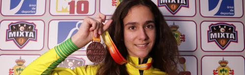 Aitana Parra, bronce en los 600 metros del campeonato de España de pista cubierta 2022