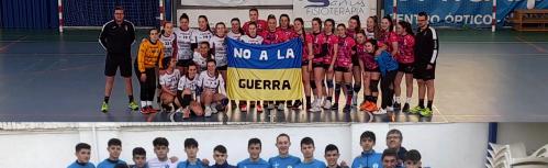 El deporte de Manzanares muestra su apoyo a Ucrania