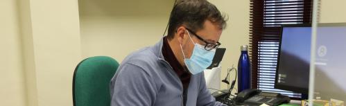 Javier Márquez, responsable de la OMIC