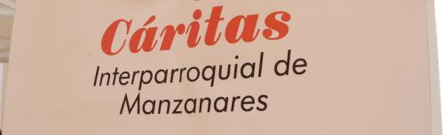 Cartel de Cáritas Manzanares