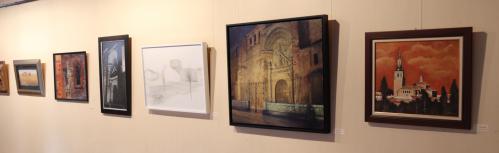 Algunas de las obras de la exposición