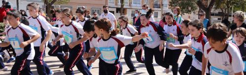 Carrera solidaria del colegio Don Cristóbal