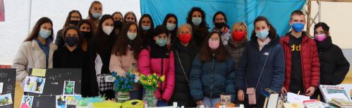 Mercadillo solidario por Ucrania - IES Sotomayor
