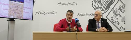 Villegas y Nieva en la presentación de la gala Sembradores