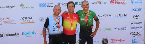 Campeonato de España de ciclismo adaptado en carretera 2022 - Pedro Sánchez-Migallón 'Quini', doble medalla de plata (Foto: RFEC)