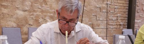 Cata del jurado del 32 concurso regional de calidad de quesos manchegos