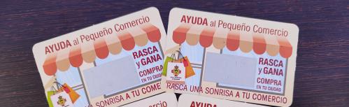 Campaña 'Rasca una sonrisa a tu comercio'