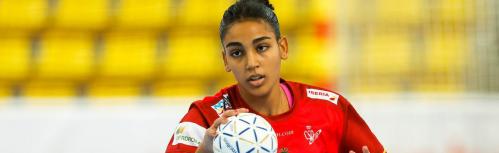 Carmen Arroyo en el Mundial de Balonmano. Fuente Real Federación Española de Balonmano