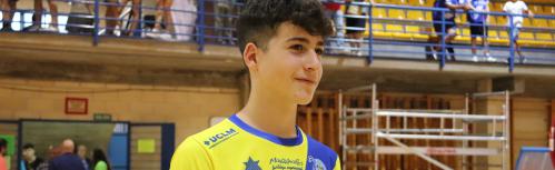 Javi 'Bule' en el amistoso del pasado sábado