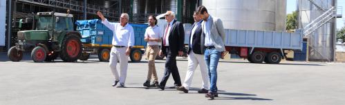 Recorrido por las instalaciones de la cooperativa
