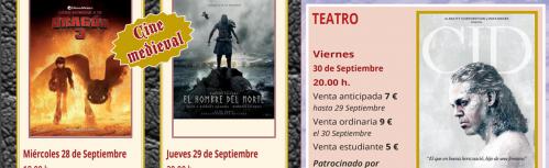 Ciclo de cine y teatro medieval