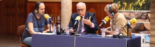 Julián Nieva en el programa de la Ser desde el Centro Ciega de Manzanares