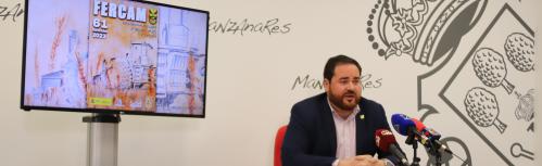 Pablo Camacho presenta el cartel de Fercam 2023