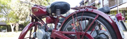 Una de las motos participantes en anteriores ediciones