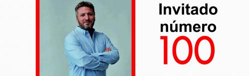 Cartel anunciador de la conferencia de Aimar Bretos en la EdC