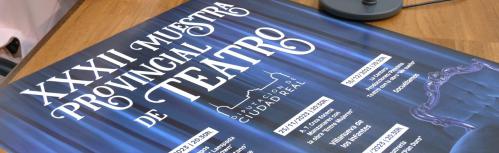 Cartel de la Muestra presentaa en la Diputación