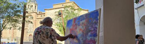 VII certamen de pintura rápida 'Manzanares y su entorno' (Manzanares Medieval 2023)